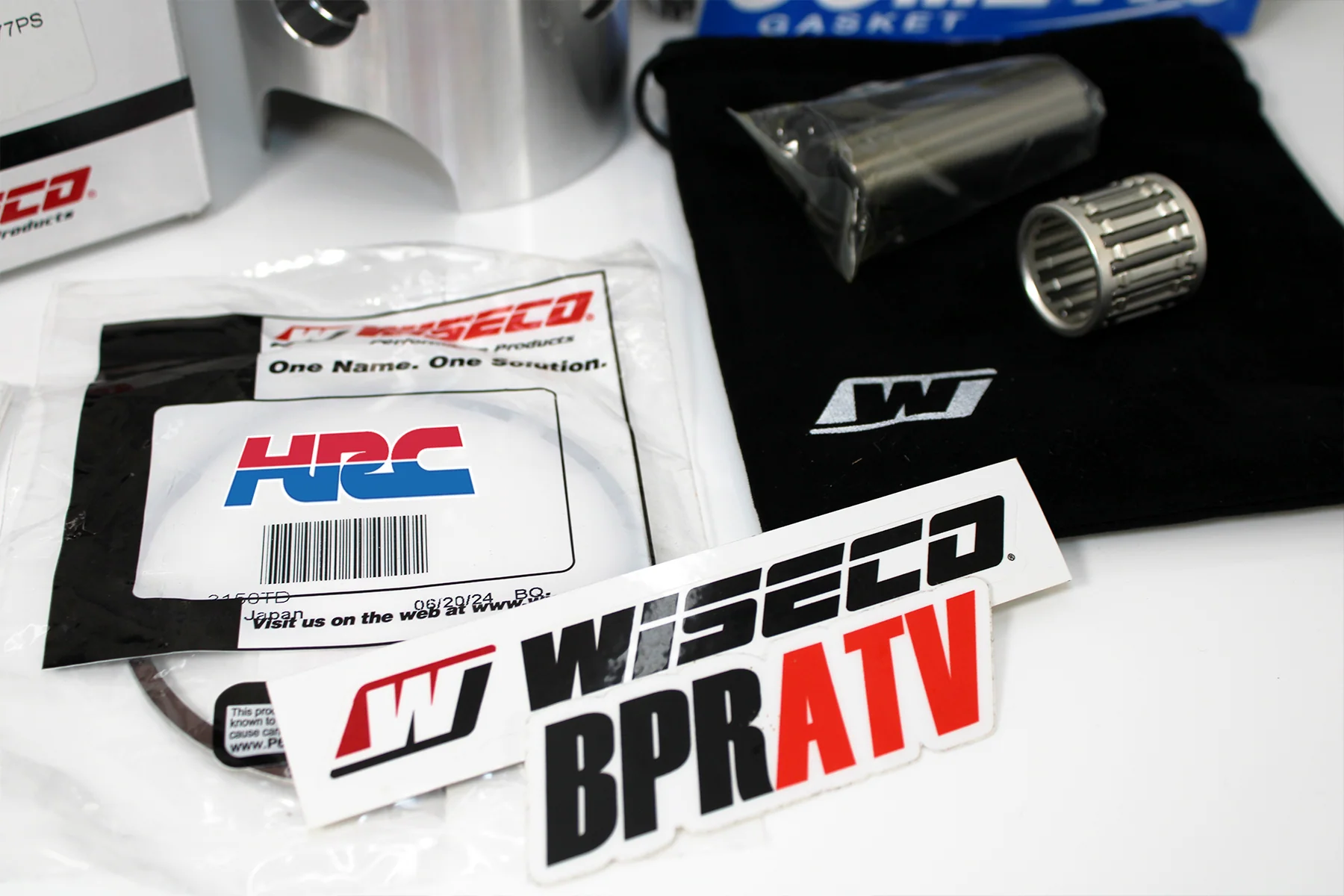 Wiseco Top End Rebuild Kit Honda ATC250R TRX250R 67mm +1㎜ Piston Bearing Gaskets - Image 7