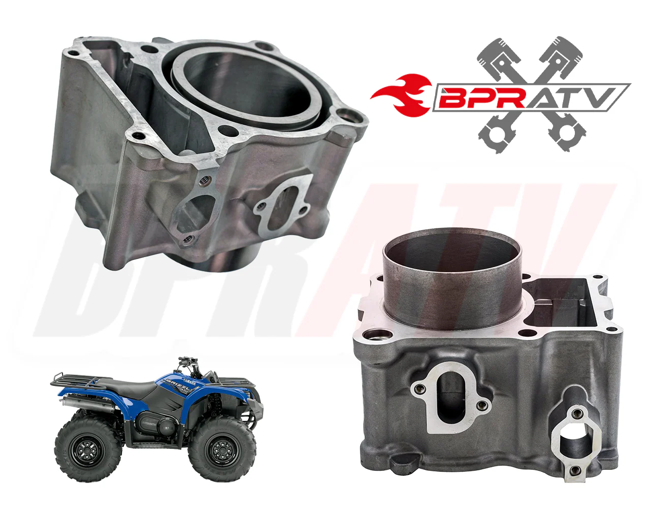 Wolverine 450 FX Stock Cylinder Crank Wiseco Piston Simple Complete Rebuild Kit - Image 3