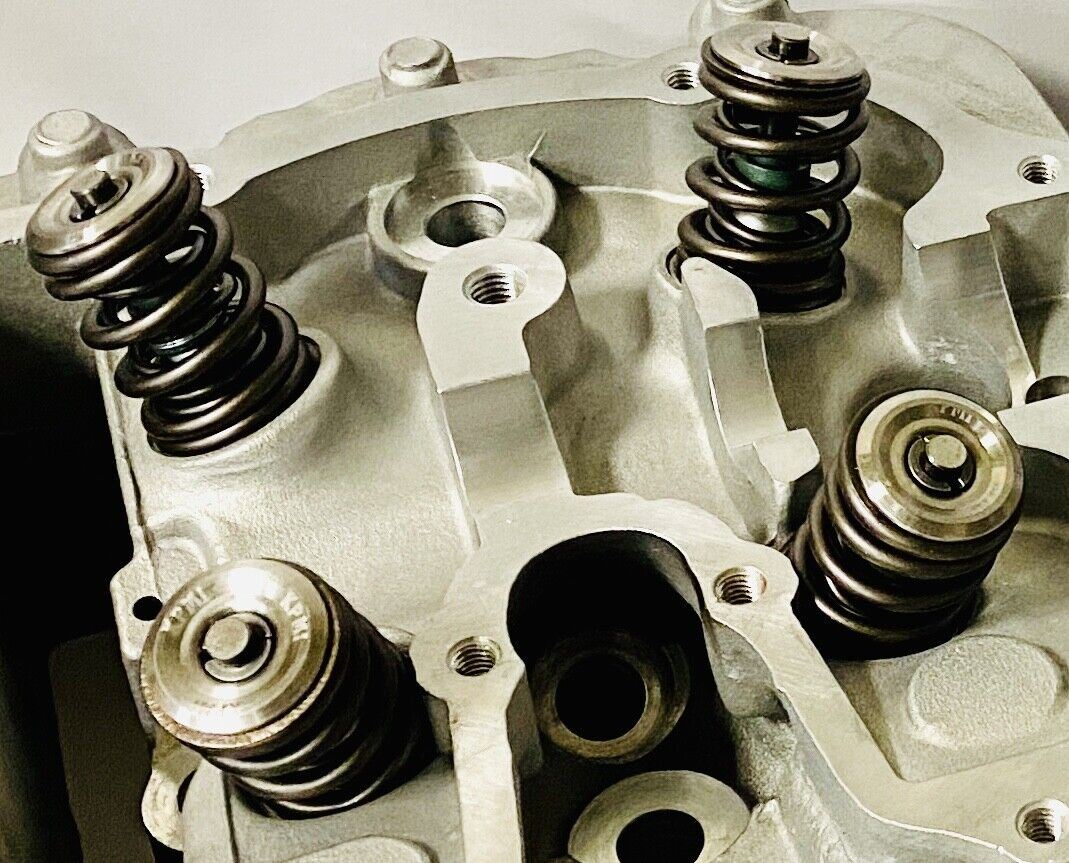 XR400R XR 400R Port Ported Head Porting Assembly Assembled Kibblewhite Valves - Image 3