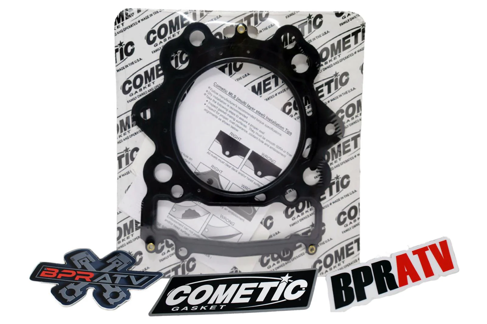 Yamaha 700 105.5mm Cometic Head Gasket C3144 Top End Kit Viking Rhino Raptor USA - Image 4