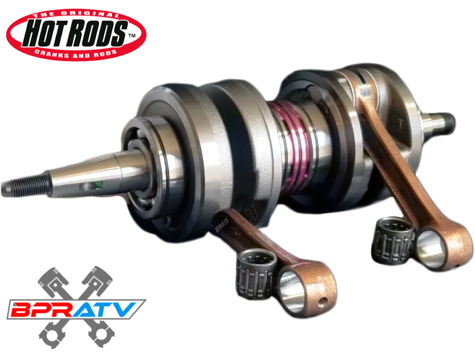Yamaha Banshee 115mm Long Rod Stroker Crank +4mm 4 mil 4mm Main Bearings & Seals - Image 8
