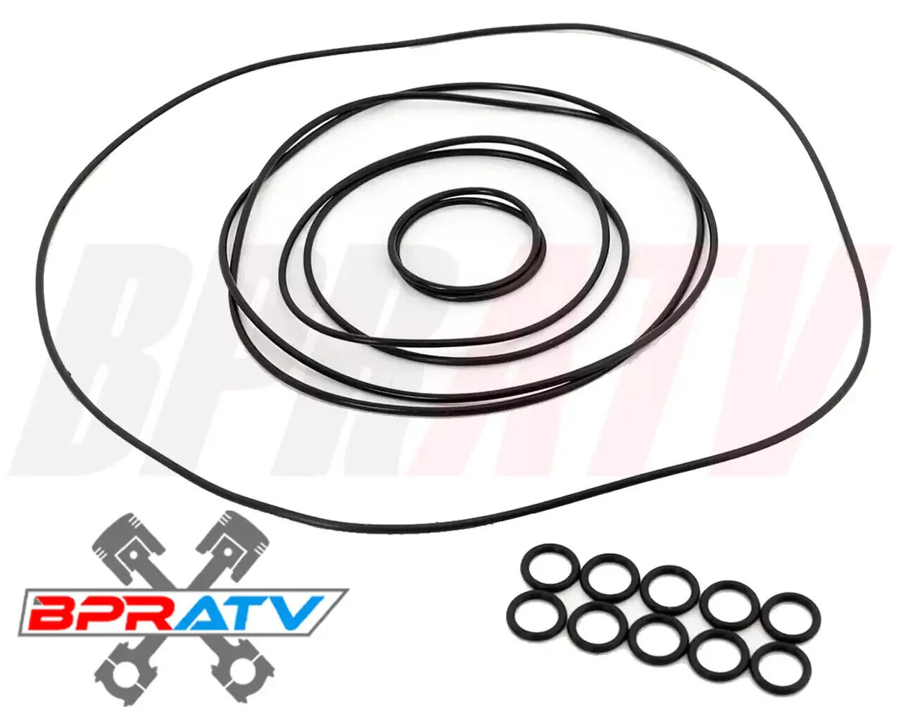 Yamaha Banshee 350 64.50mm Wiseco Pistons Piston Set Cool Head O-Ring Gasket Kit - Image 16