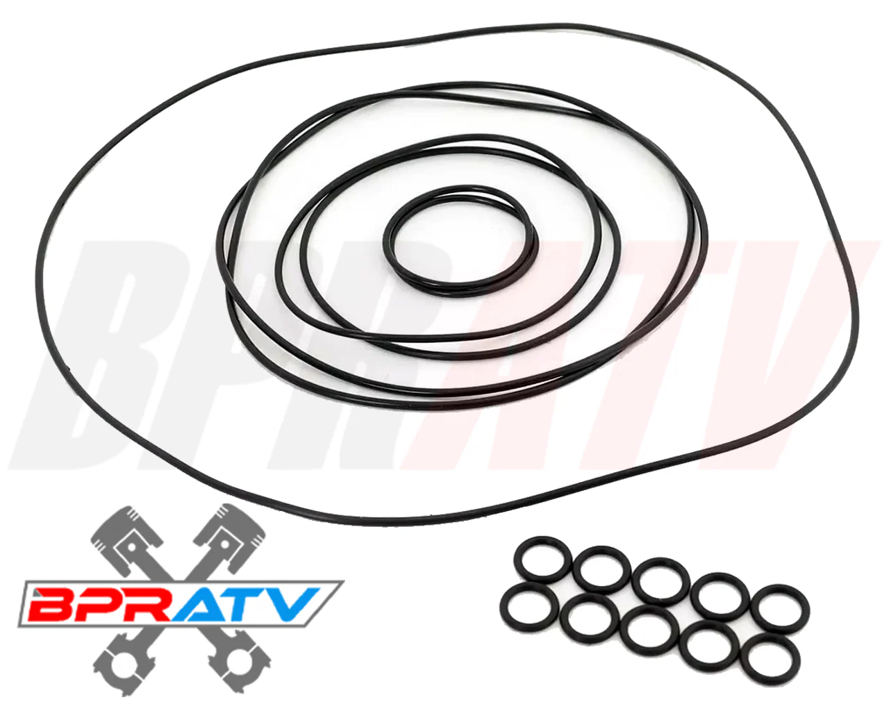 Yamaha Banshee 350 66mm +4 STROKER Wiseco Pistons Pin Bearings O-Ring Gasket Kit - Image 15