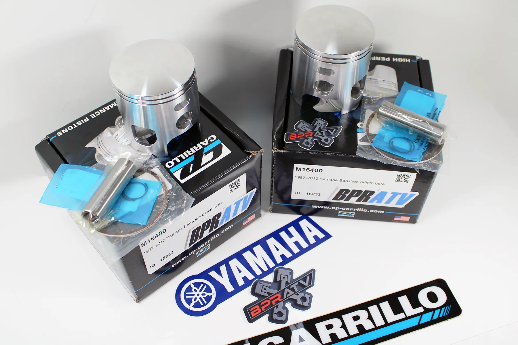 Yamaha Banshee 350 Complete Engine Rebuild Kit 64mm CP Carrillo Pistons Hot Rods - Image 18