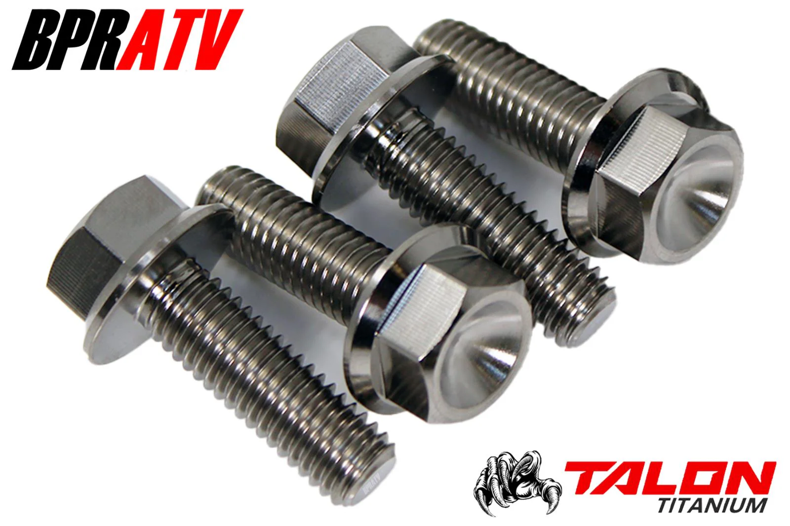 Yamaha Banshee 350 Foot Pegs TITANIUM HEX Bolts Lighter Stronger Racing Upgrade - Image 10