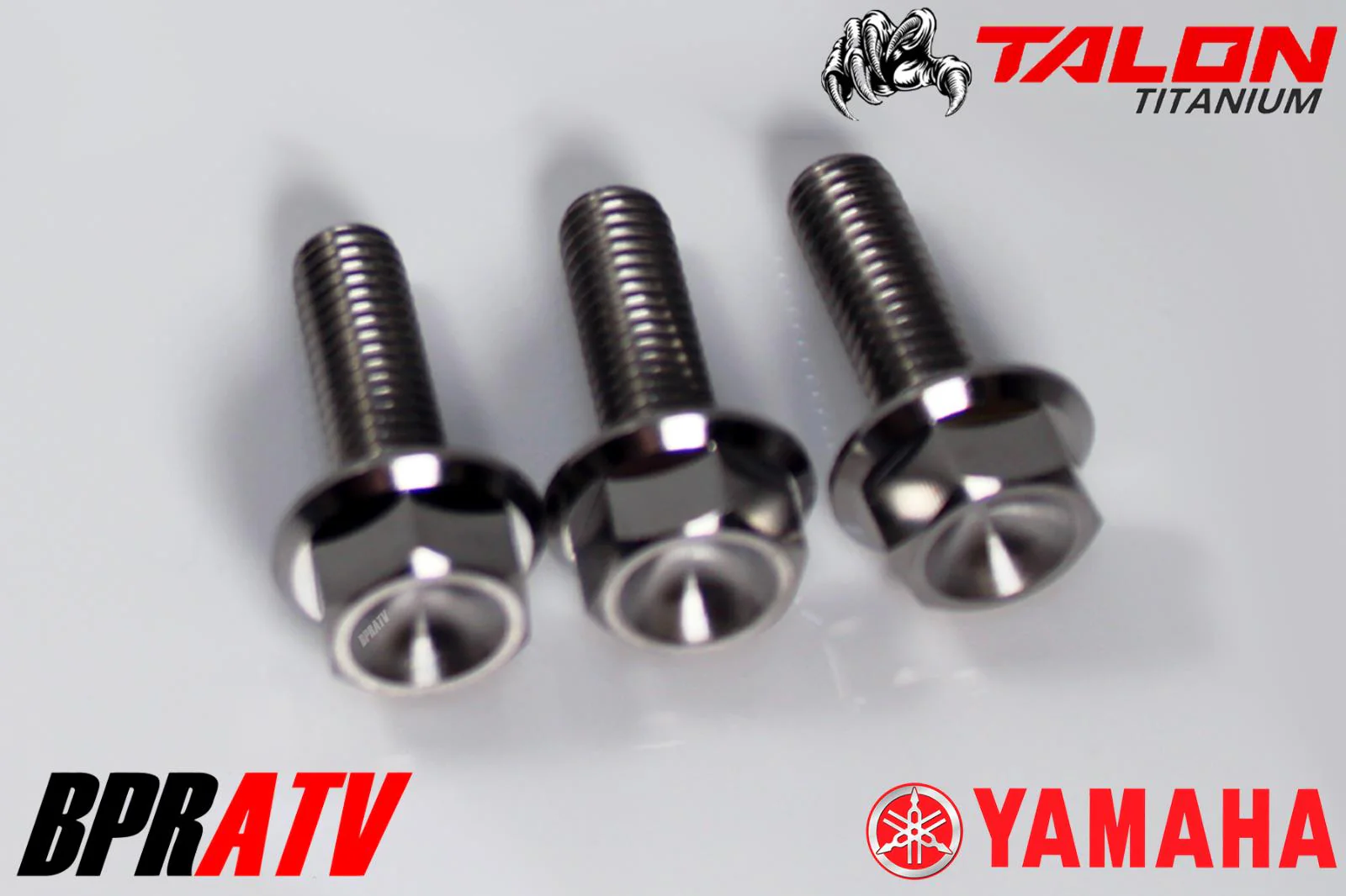 Yamaha Banshee 350 Foot Pegs TITANIUM HEX Bolts Lighter Stronger Racing Upgrade - Image 13