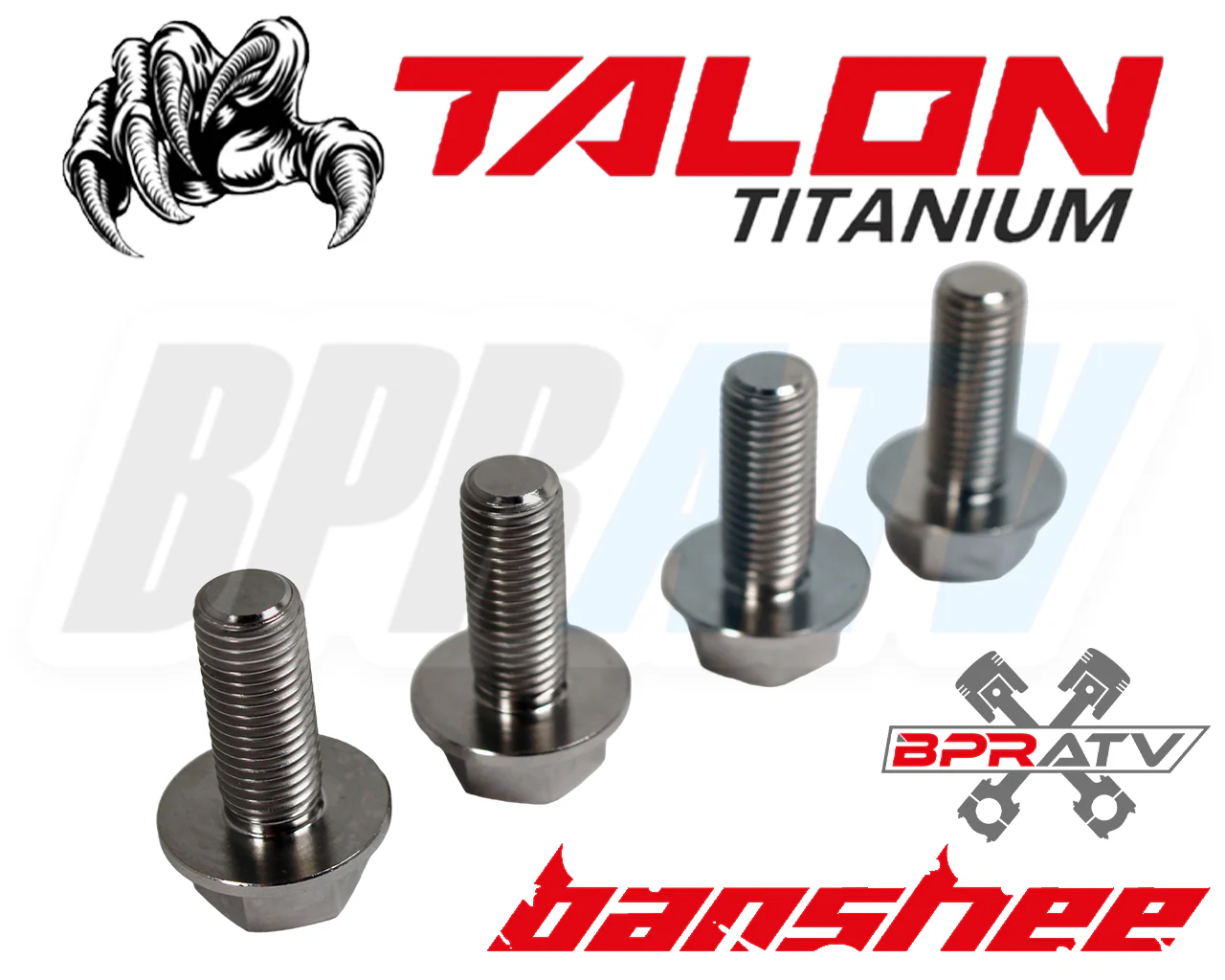 Yamaha Banshee 350 Foot Pegs TITANIUM HEX Bolts Lighter Stronger Racing Upgrade - Image 5