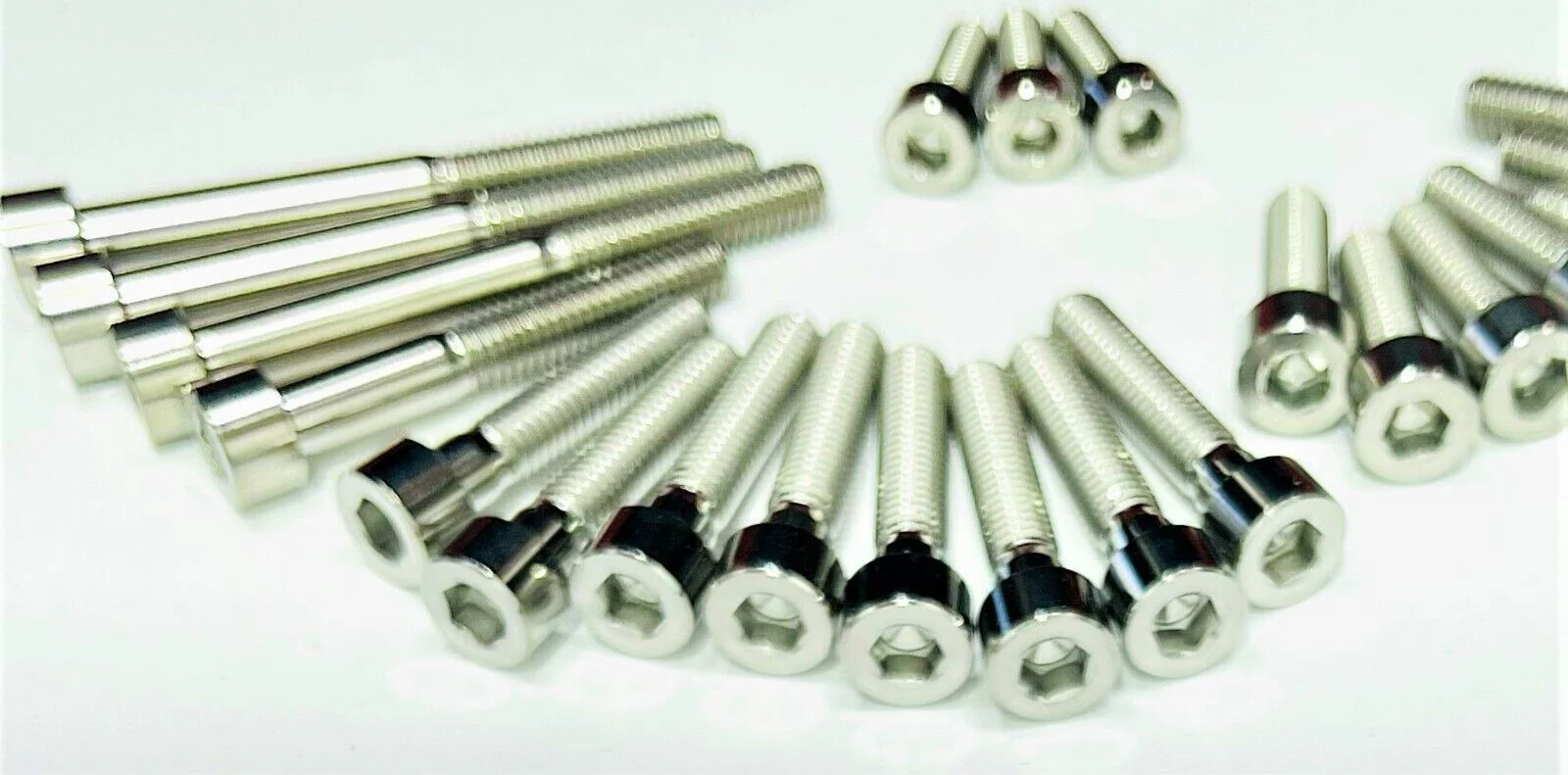 Banshee OEM Clutch Stator Cover Titanium Bolts Stock Left Right Case Cover Bolts - Image 4
