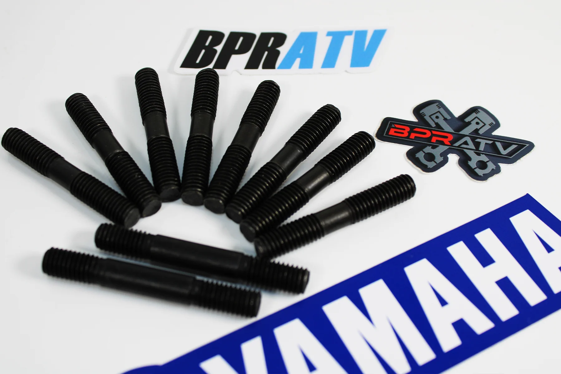 Yamaha Banshee 350 Head Stud Kit Stock OEM Cylinder Replacement Bolts Set Fit 10 - Image 13