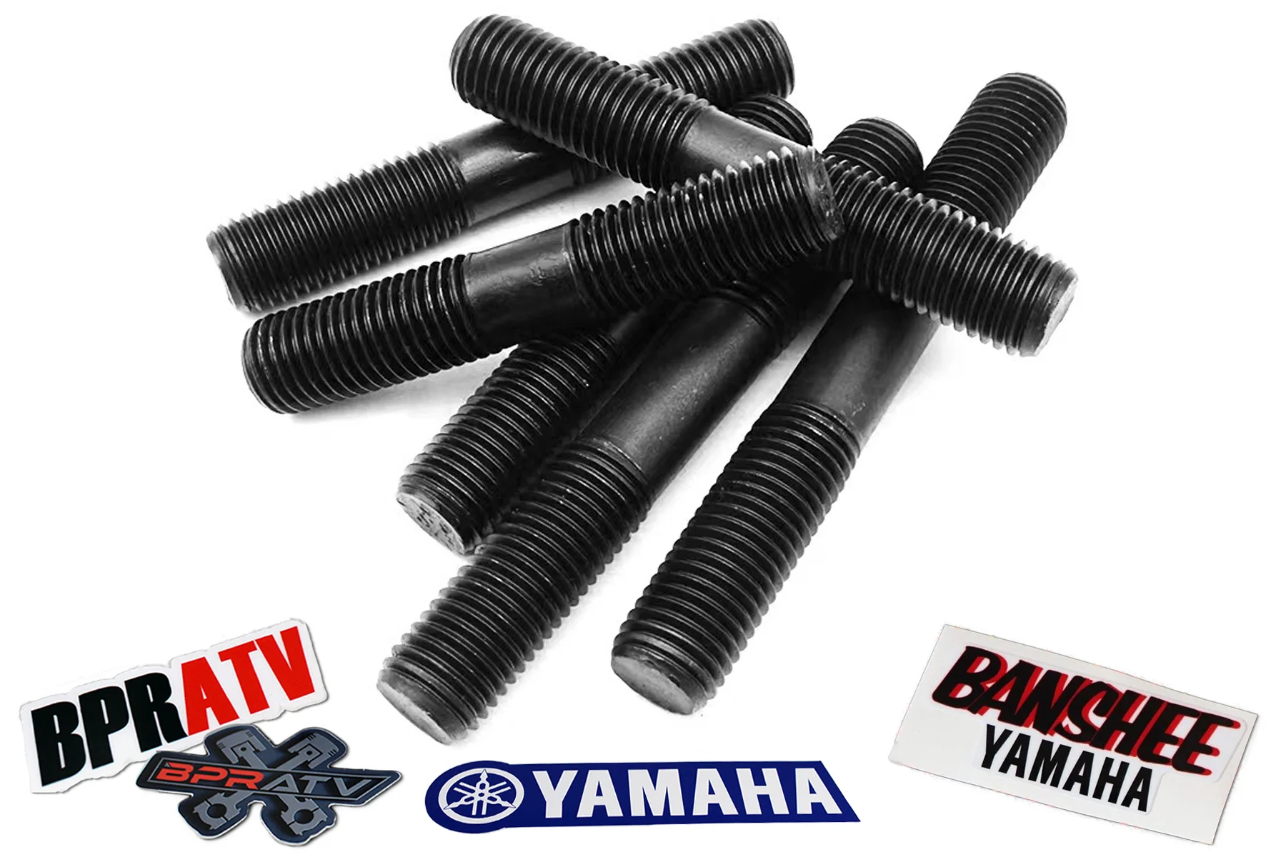 Yamaha Banshee 350 Head Stud Kit Stock OEM Cylinder Replacement Bolts Set Fit 10 - Image 18