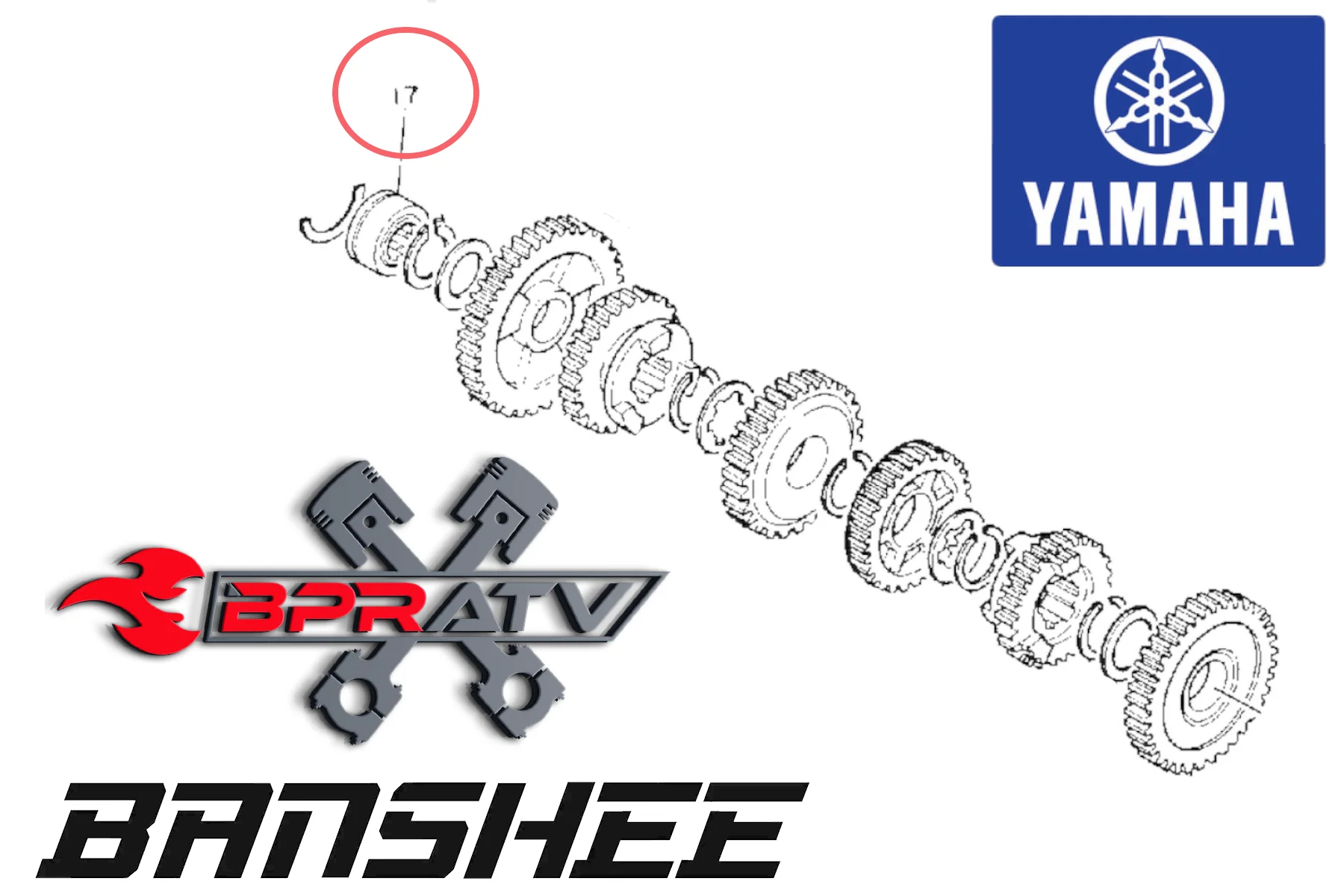 Yamaha Banshee 350 High Performance Bearing Koyo 93311-42045-00 / 93311-42006-00 - Image 4