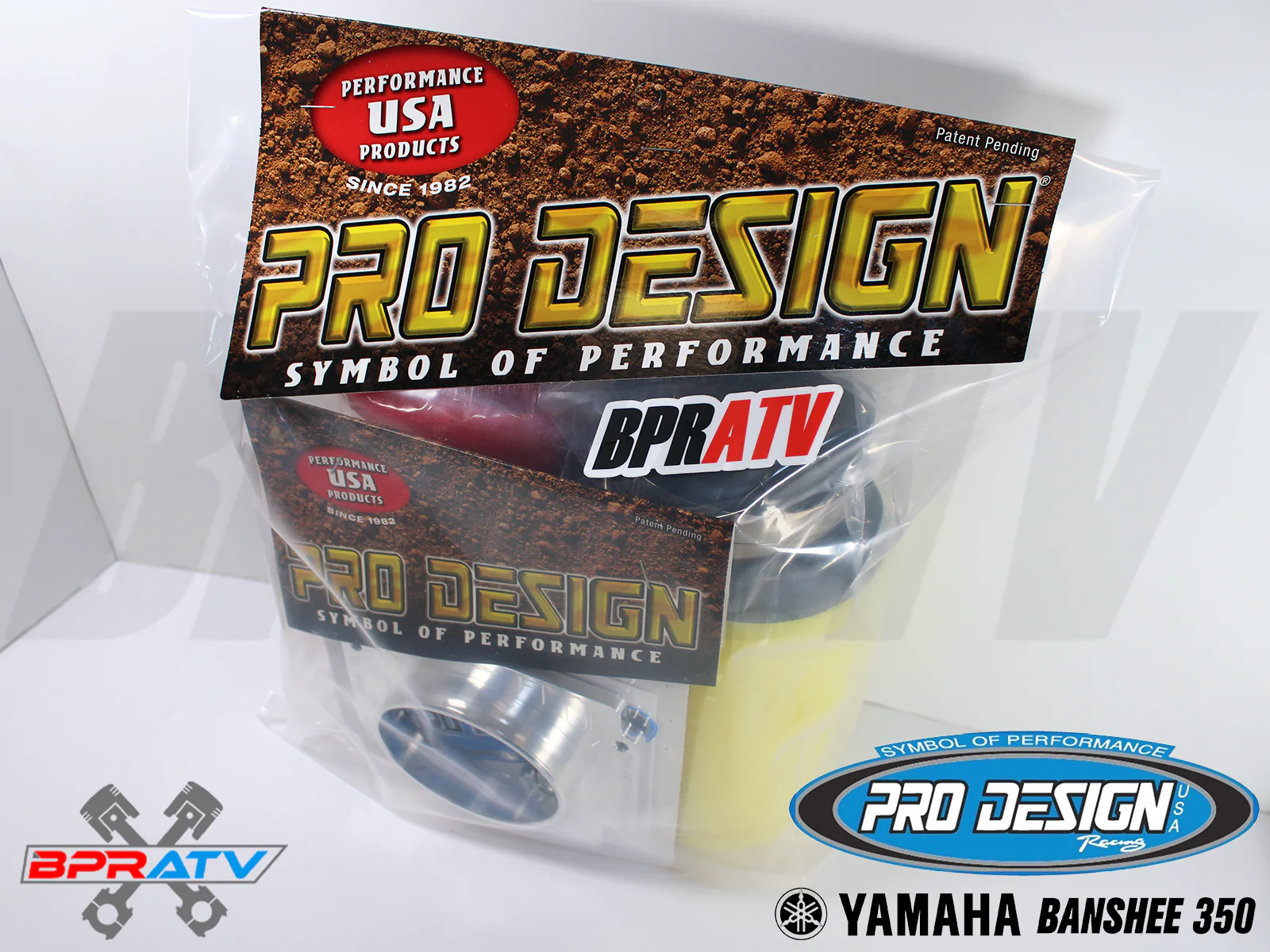 Yamaha Banshee 350 Pro Design Pro Flow Intake Manifold Foam Air Filter Kit PD200 - Image 3