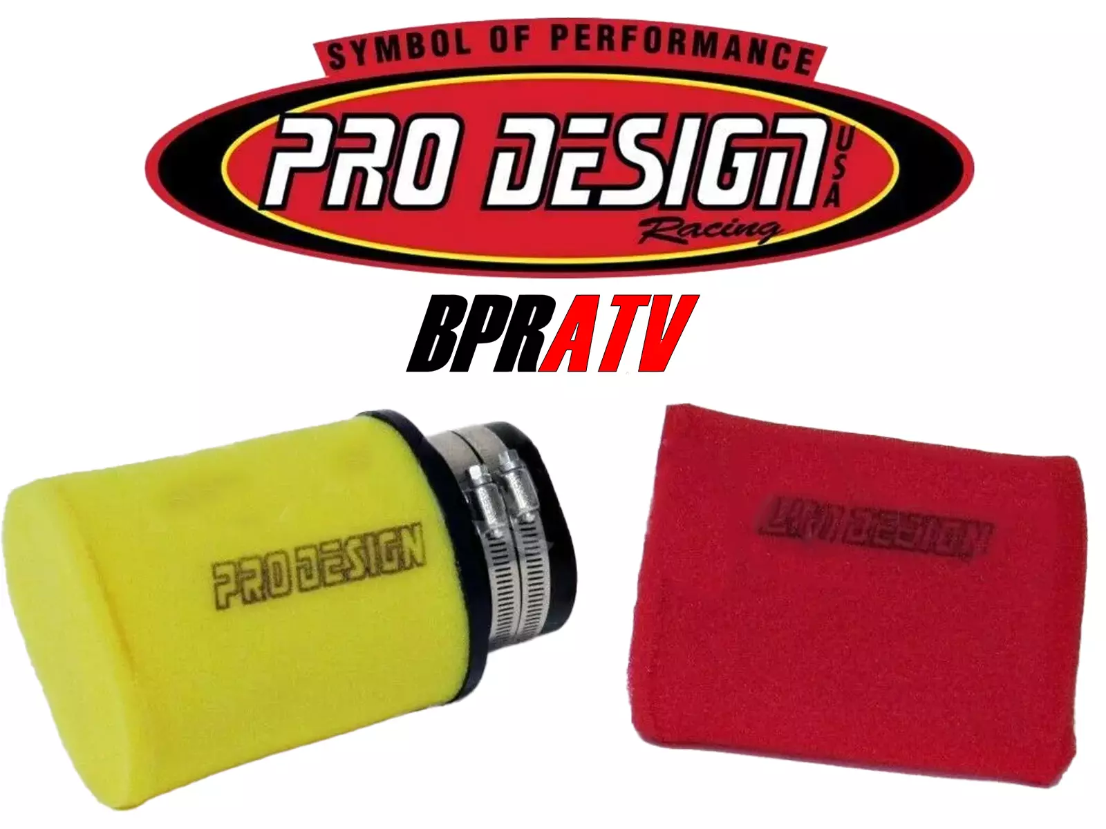 Yamaha Banshee 350 Pro Design Pro Flow Replacement Foam Air Filter Intake PD202 - Image 3