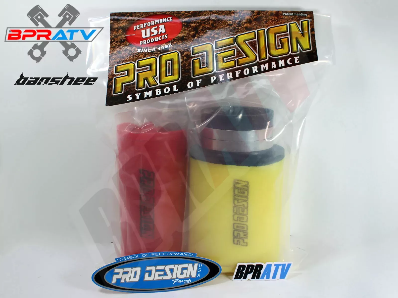 Yamaha Banshee 350 Pro Design Pro Flow Replacement Foam Air Filter Intake PD202 - Image 6