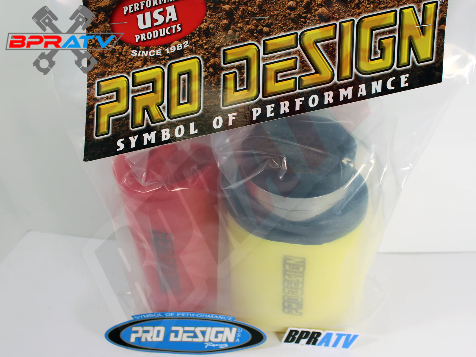 Yamaha Banshee 350 Pro Design Pro Flow Replacement Foam Air Filter + Wrap PD207 - Image 2