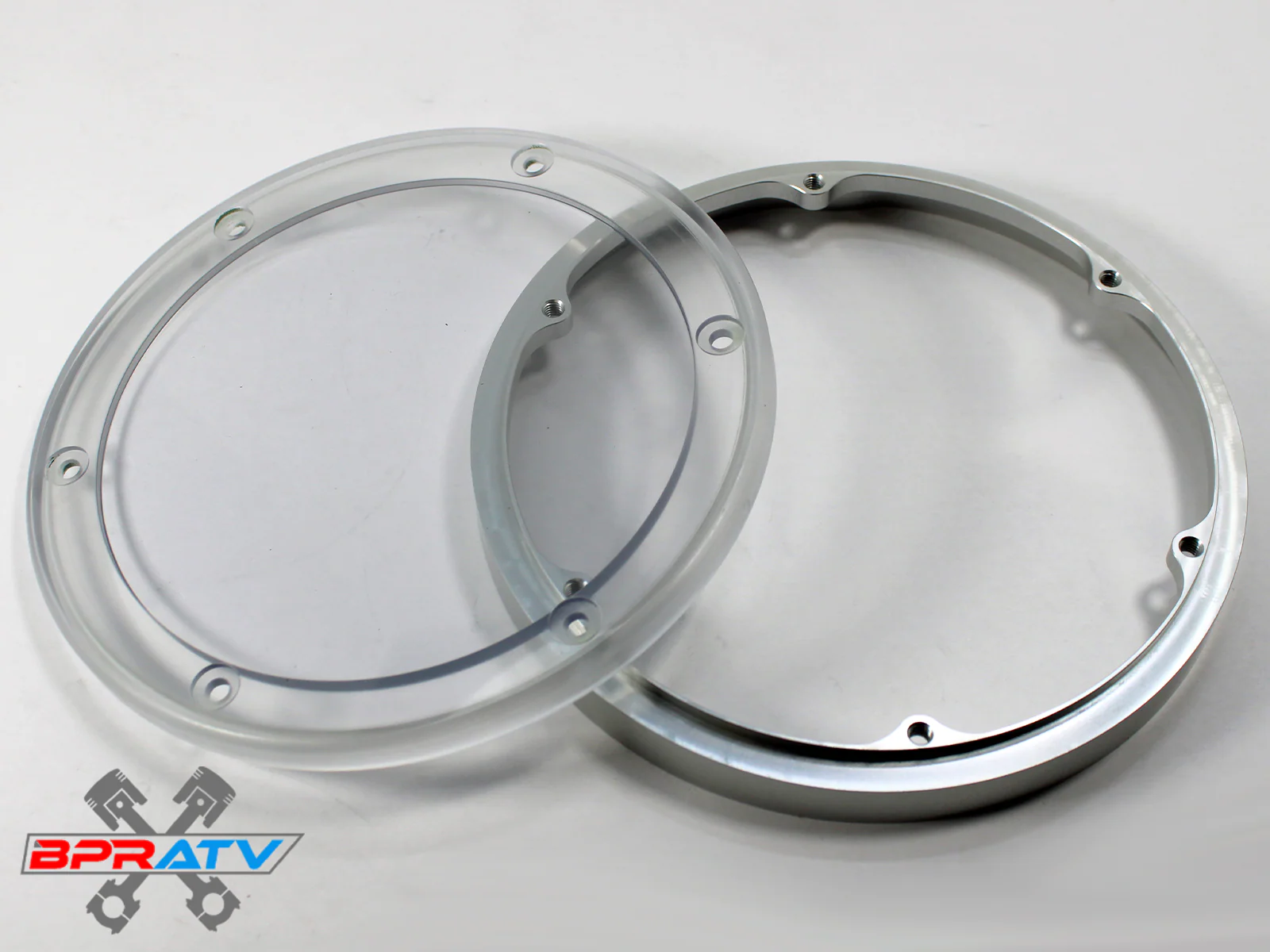 Yamaha Banshee 350 See Thru Clutch Cover MOD Quick Change Easy Replace Lexan Kit - Image 3