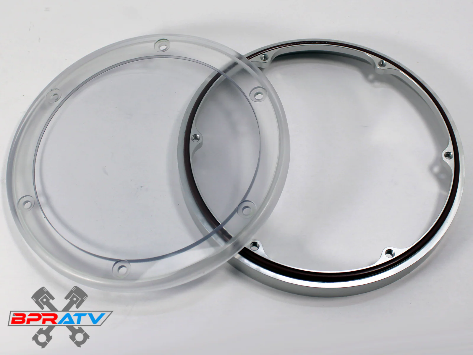 Yamaha Banshee 350 See Thru Clutch Cover MOD Quick Change Easy Replace Lexan Kit - Image 9
