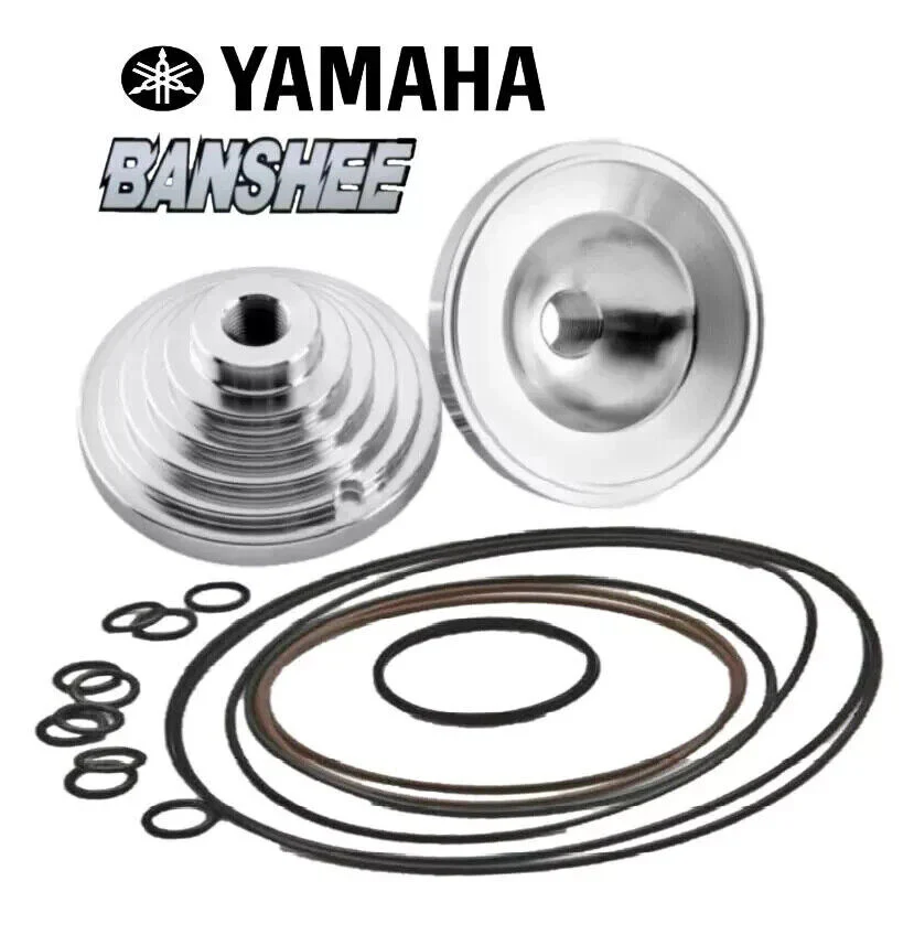 Yamaha Banshee 350 Stroker Domes 24cc CNC Billet Domes Set Pro Design O-Ring Kit - Image 13