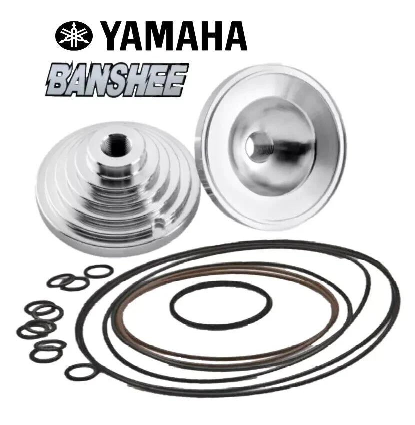 Yamaha Banshee 350 Stroker Domes 24cc CNC Billet Domes Set Pro Design O-Ring Kit - Image 2