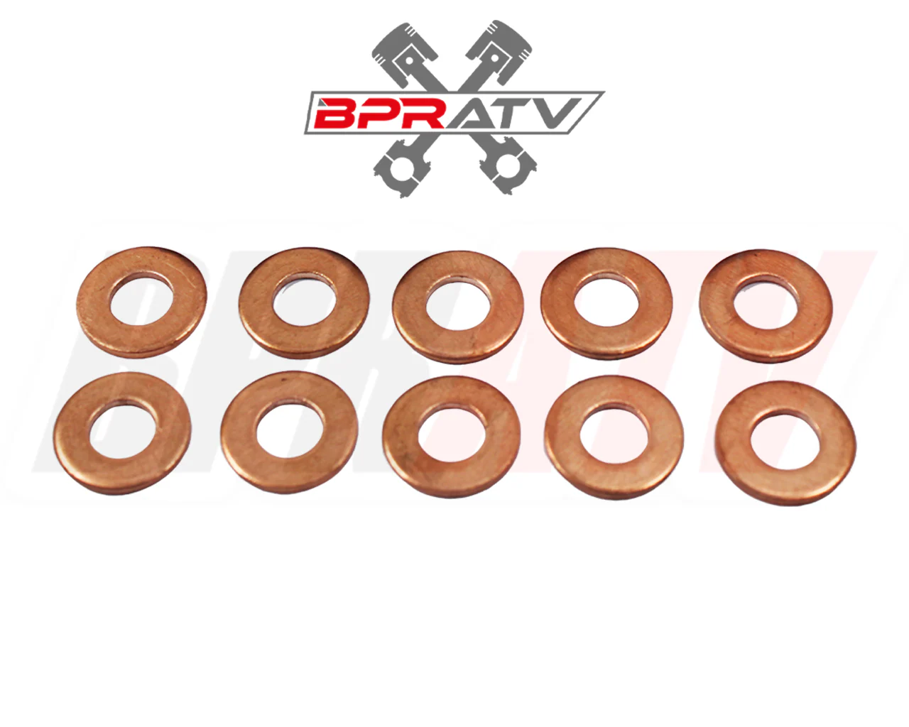 Yamaha Banshee 350 YFZ350 Cool Head Rebuild TITANIUM Acorn Nuts Washers Stud Kit - Image 9