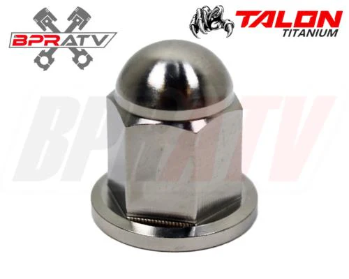 Yamaha Banshee 350 YFZ350 TITANIUM Head Nuts Stock OEM Head Ti Cap Nut Kit 12-PT - Image 11