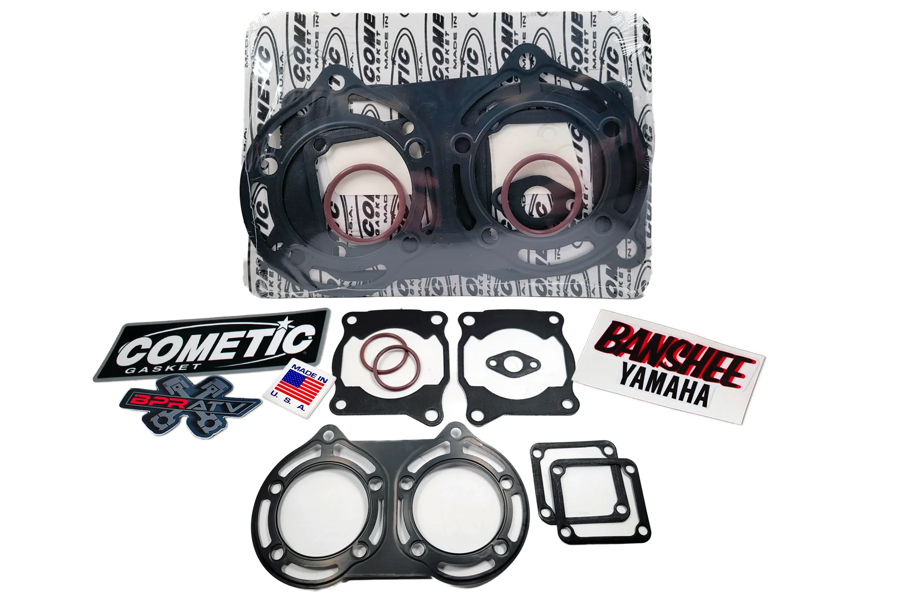 Yamaha Banshee 370cc 66mm Big Bore Top End Kit CP Carrillo Pistons & Cometic USA - Image 10