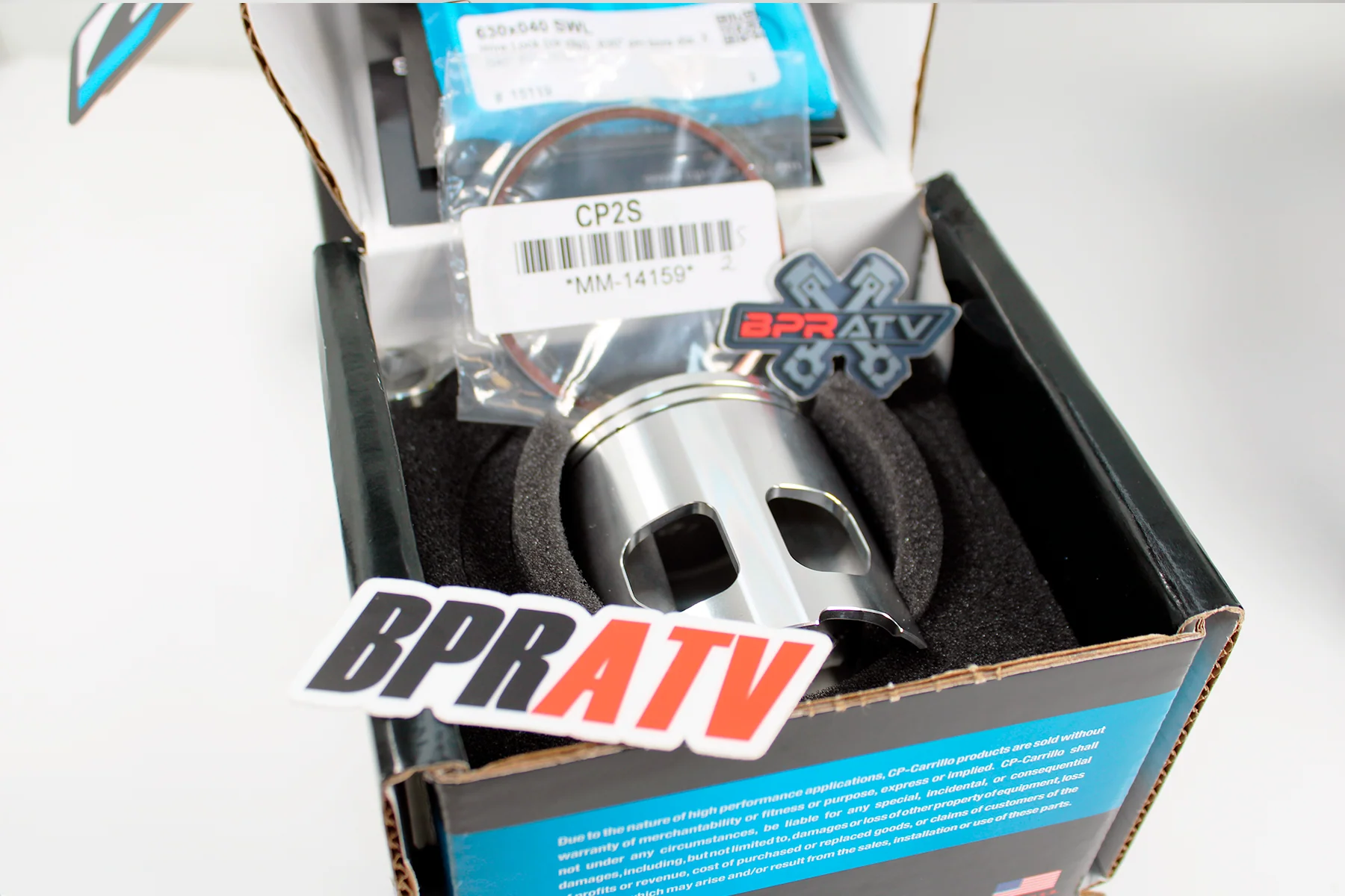 Yamaha Banshee 370cc 66mm Big Bore Top End Kit CP Carrillo Pistons & Cometic USA - Image 14