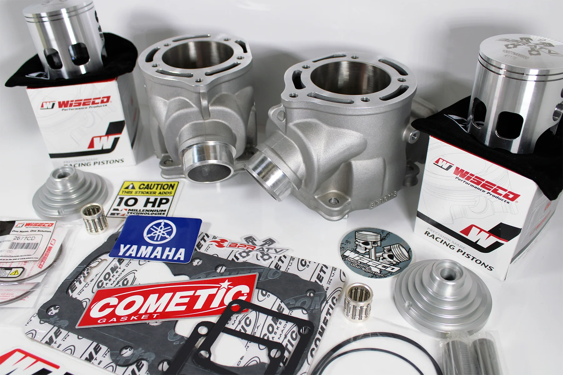 Yamaha Banshee 421 Cub Athena Alternative BPRATV ARES 68mm Big Bore Top End Kit - Image 11