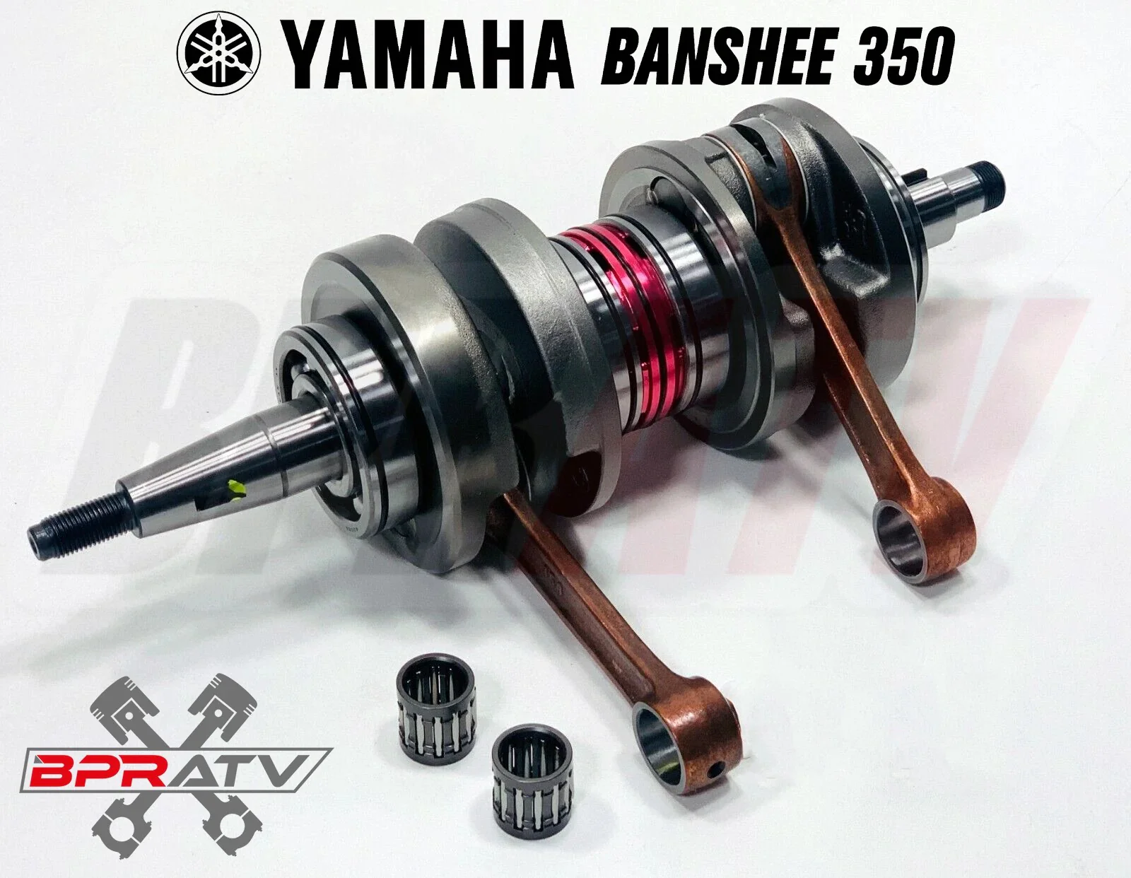 Yamaha Banshee 115mm Long Rod Stroker Crank +4mm 4 mil Wrist Bearings Crankshaft - Image 16