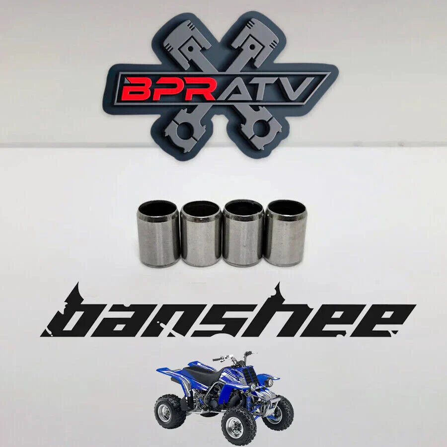 Yamaha Banshee 66mm +2 Cylinder Pair Wiseco Pistons Top End Gaskets Top End Kit - Image 13