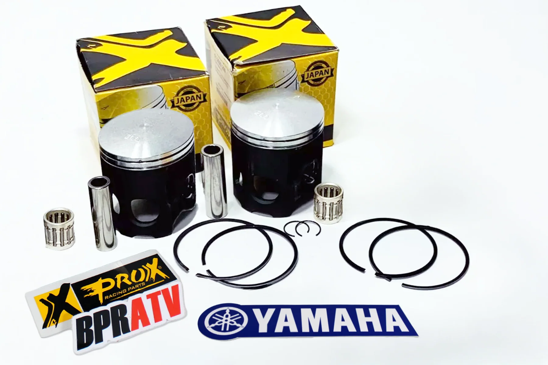 Yamaha Banshee Top End Rebuild Kit ProX Pistons Cometic Gaskets & 66mm Cylinders - Image 3