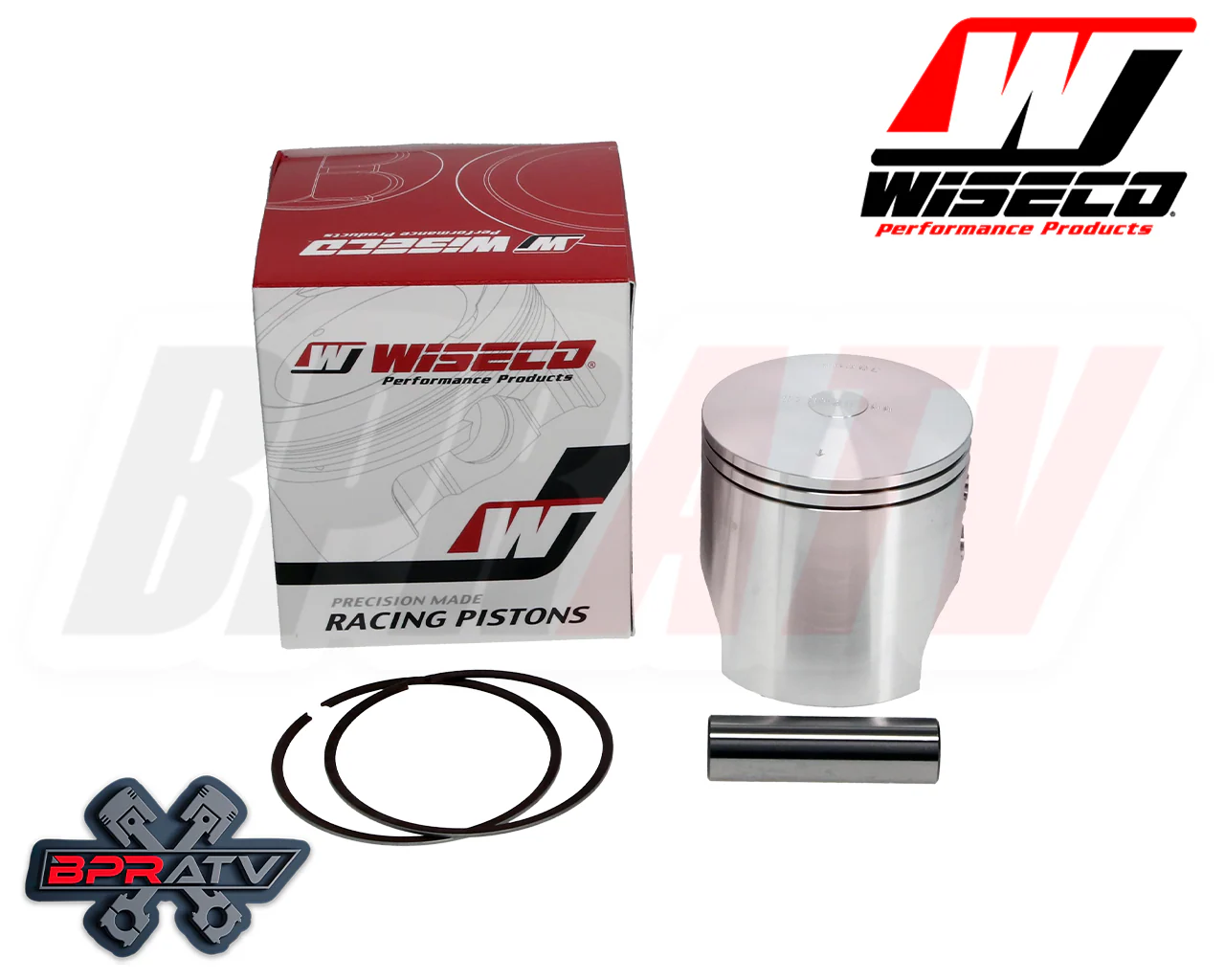 Yamaha Banshee 68mm Big Bore Wiseco Hotrods Bottom Top End Motor Rebuild Kit - Image 3