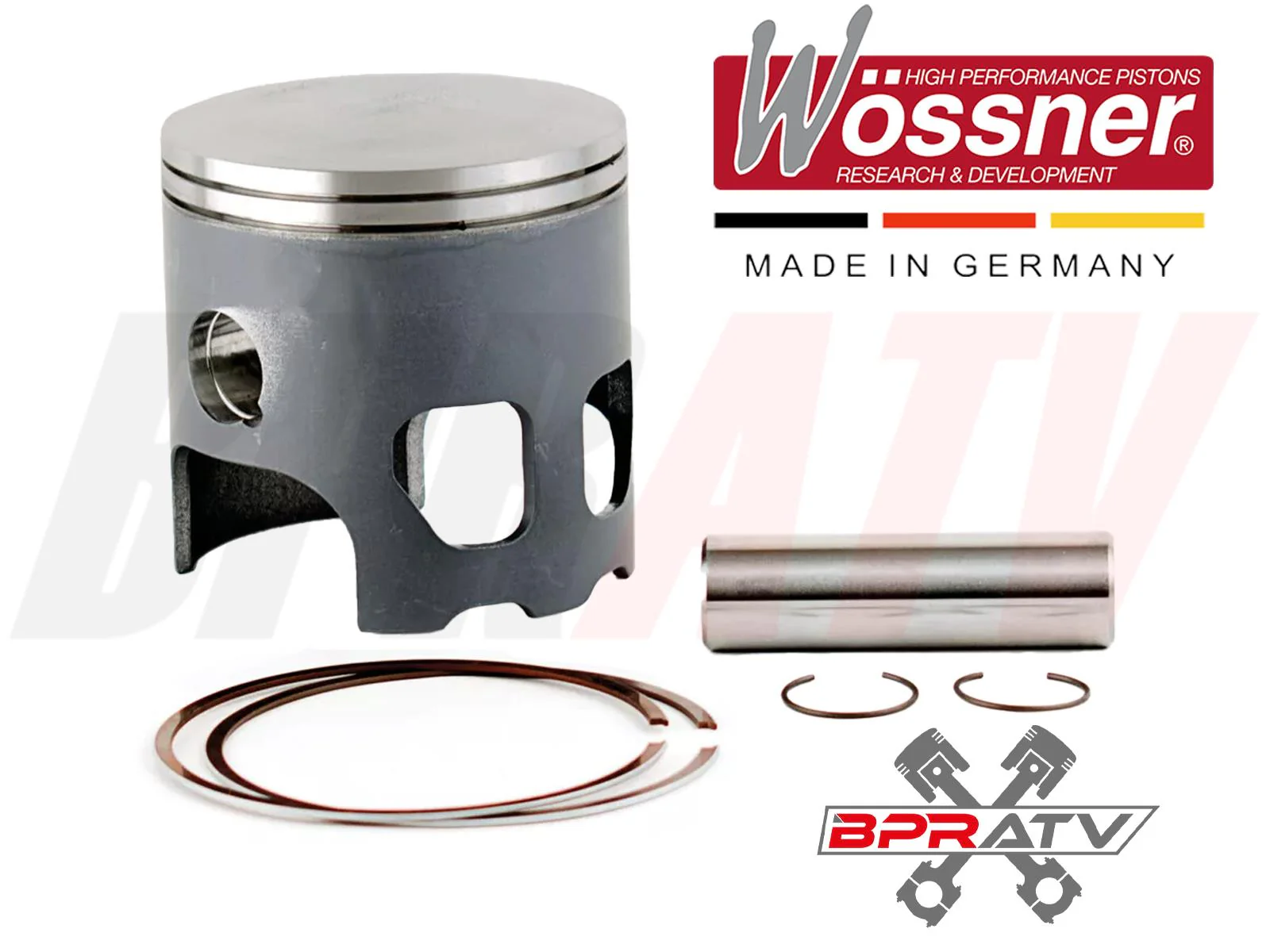 Yamaha Banshee 69mm Long Rod Stroker Pistons Wossner 68.95mm Big Bore Piston Set - Image 13