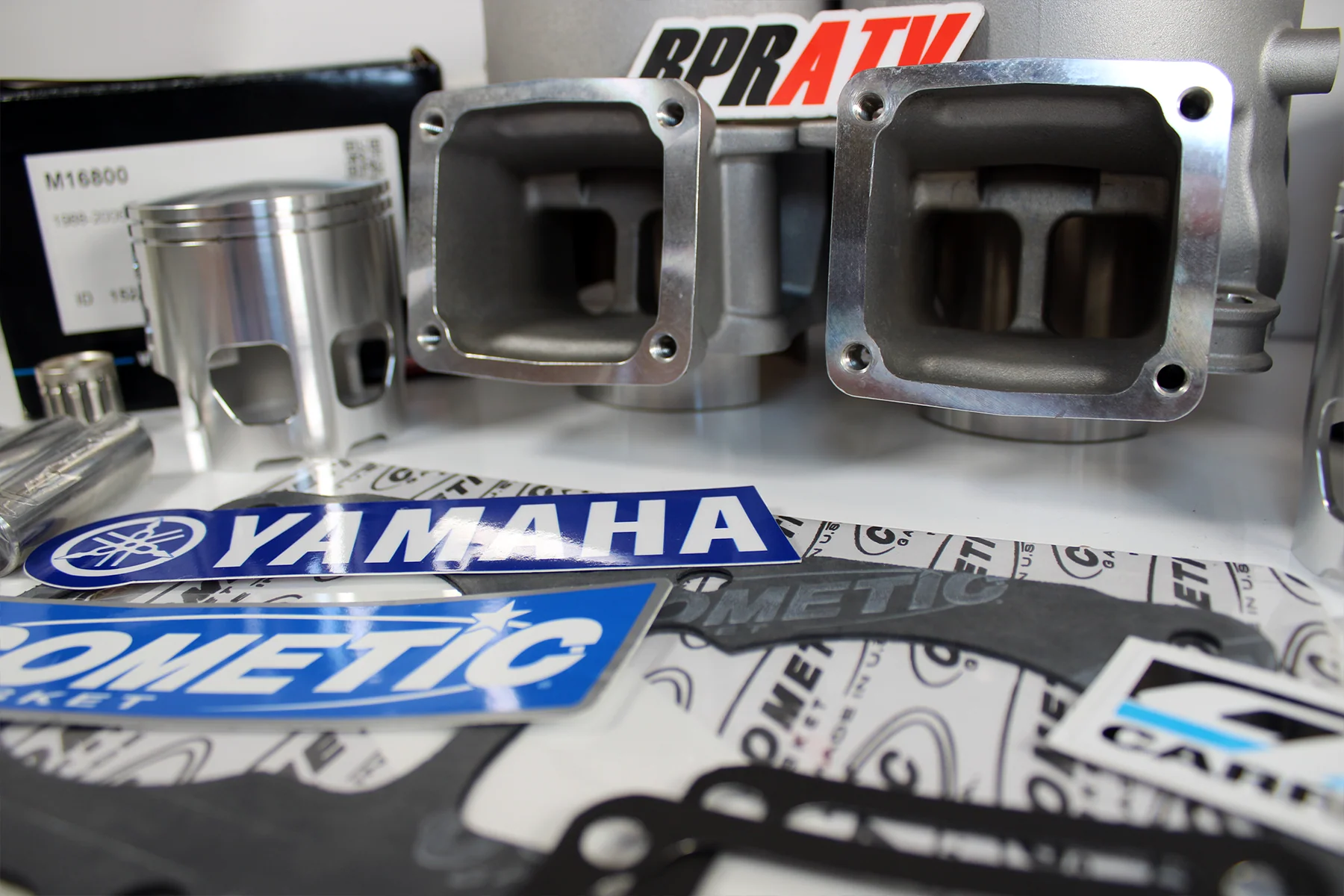 Yamaha Banshee ARES 68mm Cylinders CP Pistons Top End Kit Athena-Style by BPRATV - Image 20