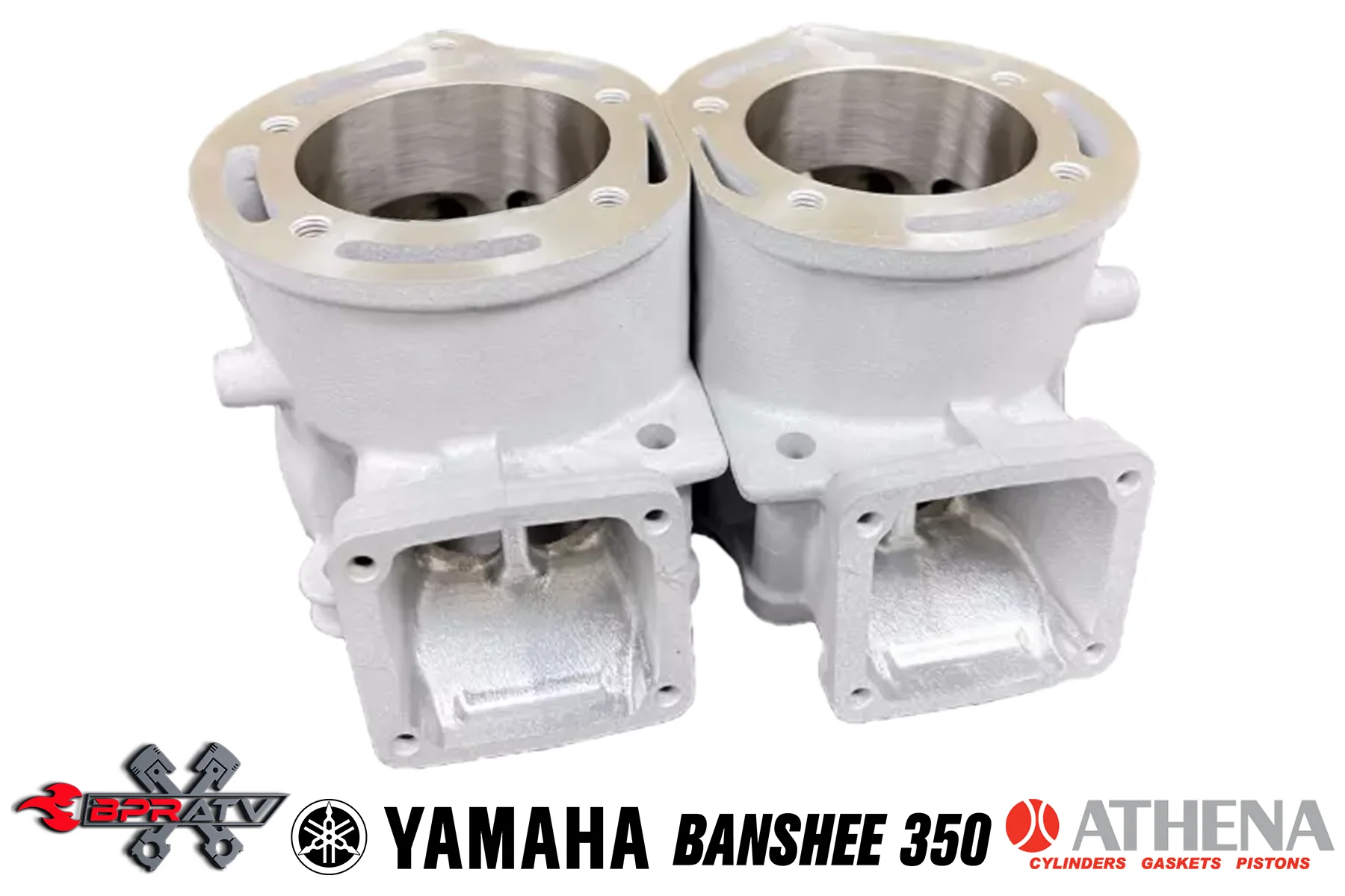 Yamaha Banshee Athena 68mm Big Bore Cylinder Kit Piston Head & Domes Top Rebuild - Image 18