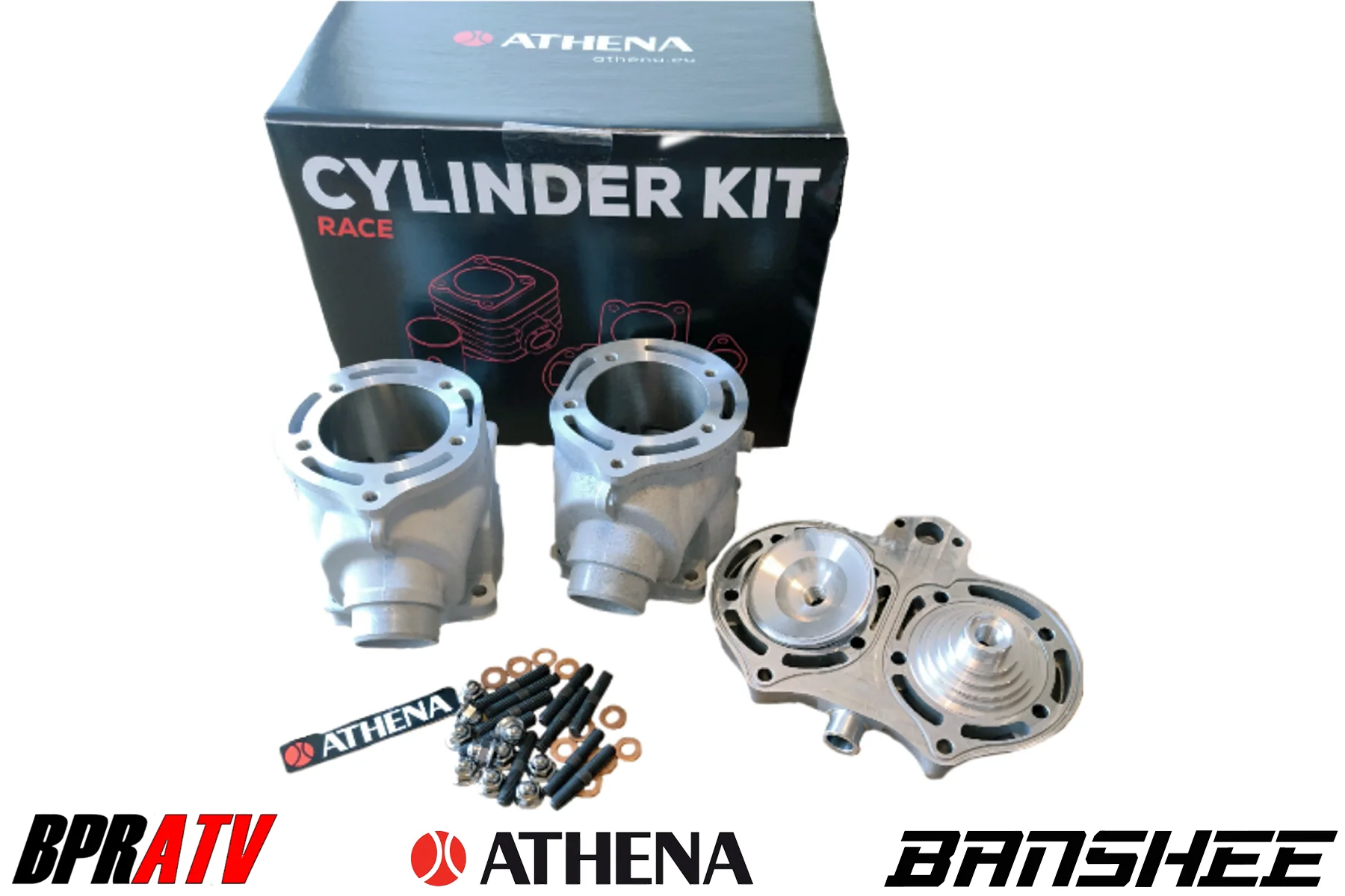 Yamaha Banshee Athena 68mm Big Bore Cylinder Kit Piston Head & Domes Top Rebuild - Image 20