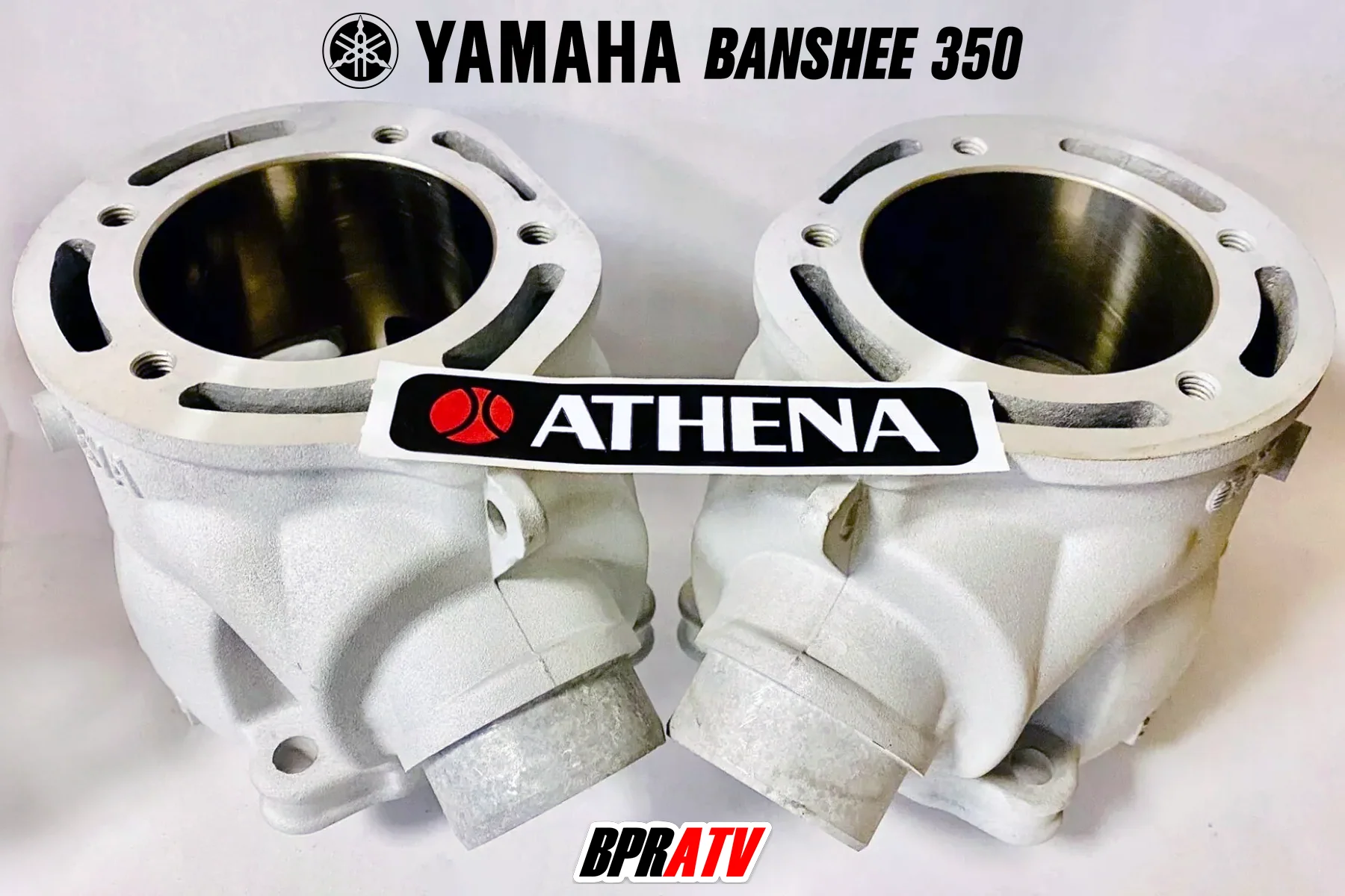 Yamaha Banshee Athena 68mm Big Bore Cylinder Kit Piston Head & Domes Top Rebuild - Image 5
