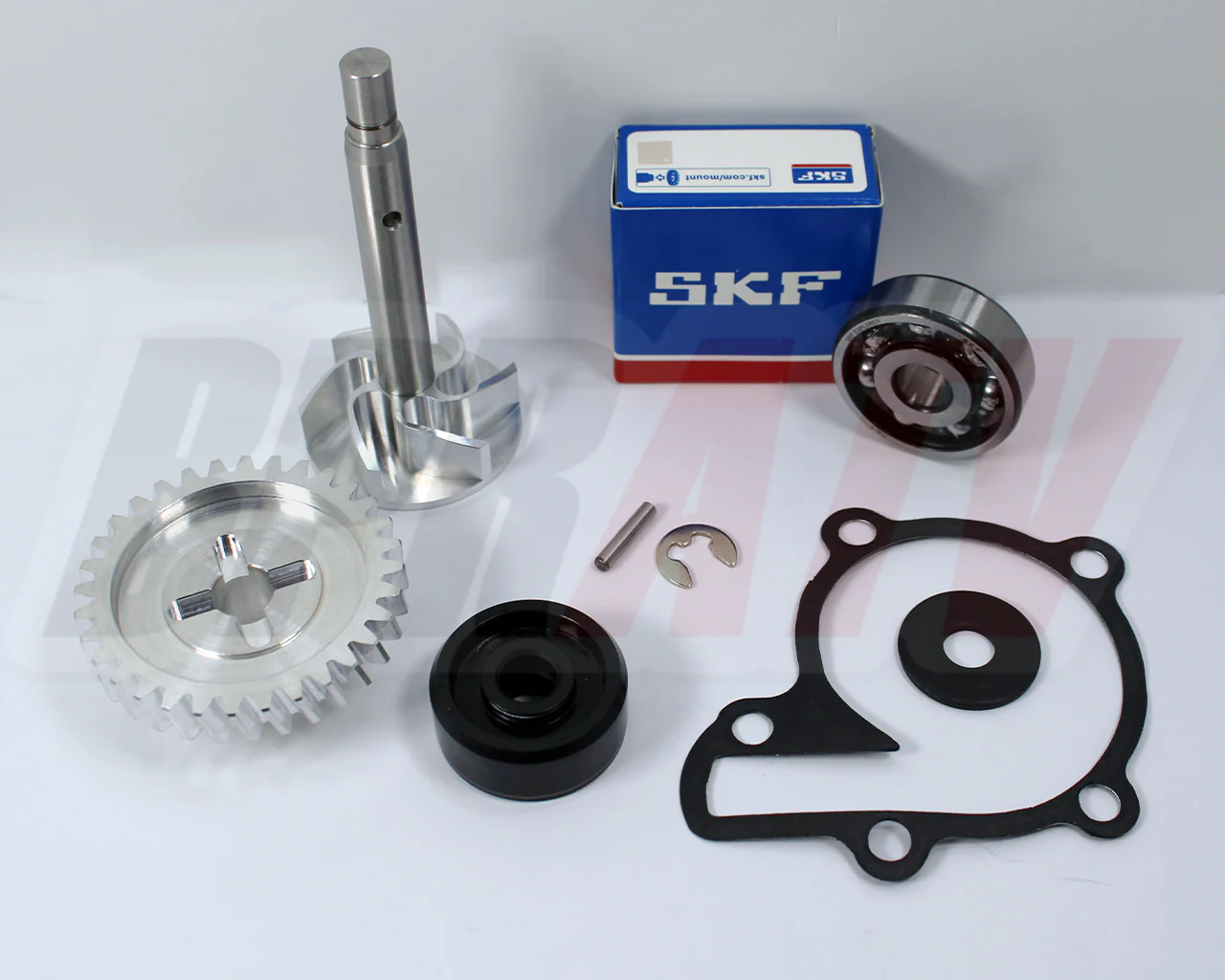 Yamaha Banshee BILLET Water Pump Gear Impeller Bearing Seal Gasket Upgrade Kit - Image 3