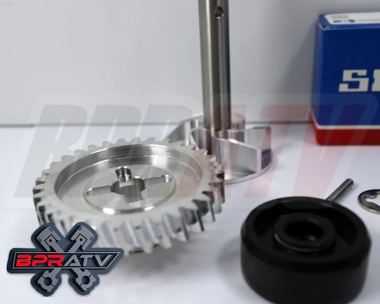 Yamaha Banshee BPRATV Billet Water Pump Rebuild CNC Titanium Clutch Pusher Kit - Image 12