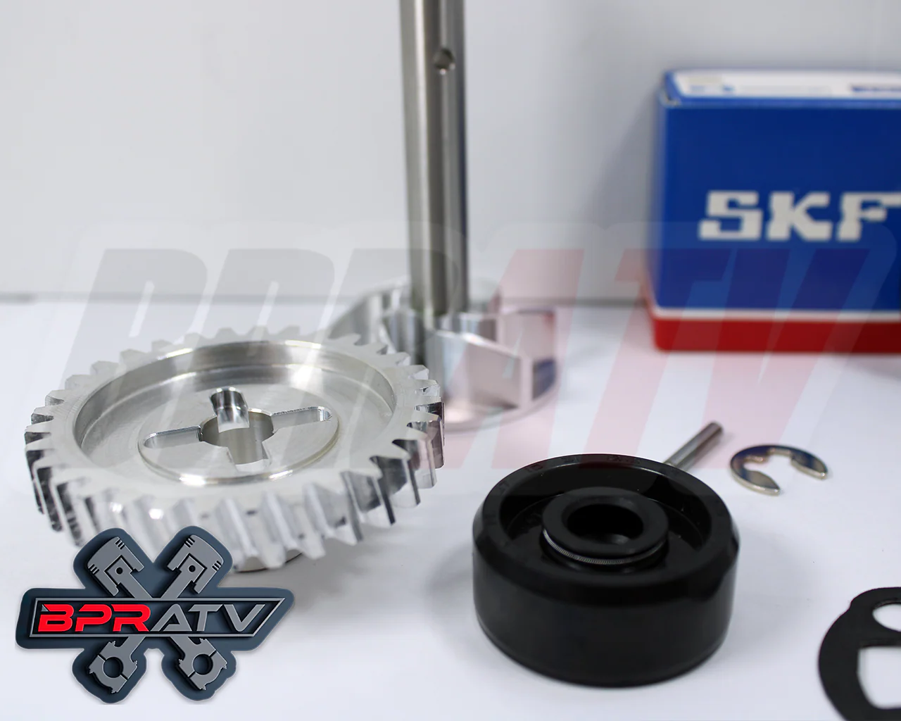 Yamaha Banshee BPRATV Billet Water Pump Rebuild CNC Titanium Clutch Pusher Kit - Image 6
