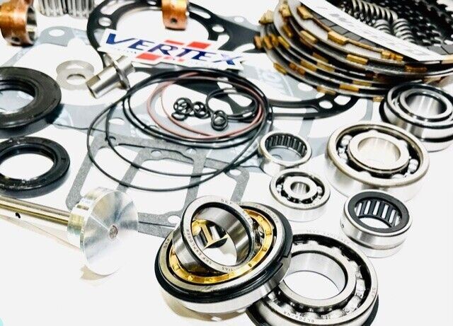 Yamaha Banshee OEM Cases Complete Rebuild Kit Cylinder Stock Top Bottom End Kit - Image 6