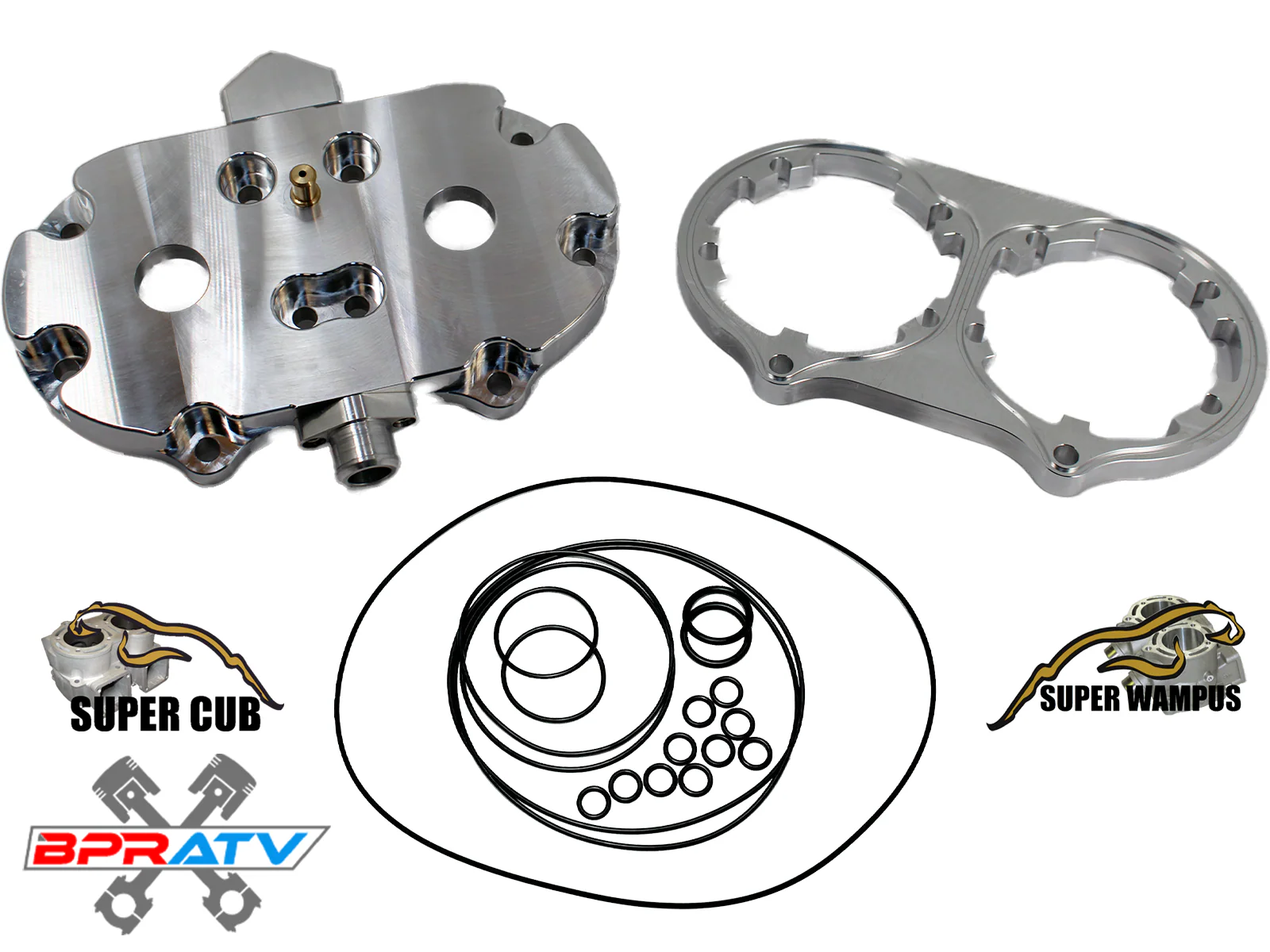 Yamaha Banshee Cheetah SUPER CUB Cylinder Head Shell Billet Head Cub O-Ring Kit - Image 6