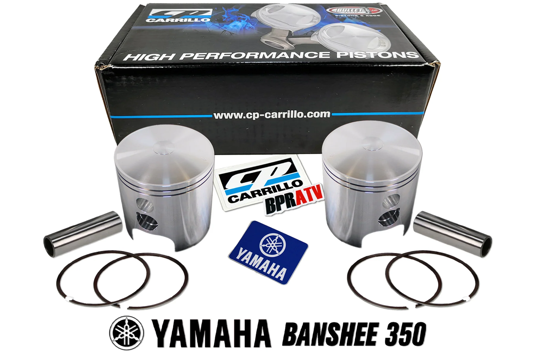 Yamaha Banshee CP-Carrillo 65mm Forged Piston Kit 2-Stroke High RPM Power Racing - Image 2