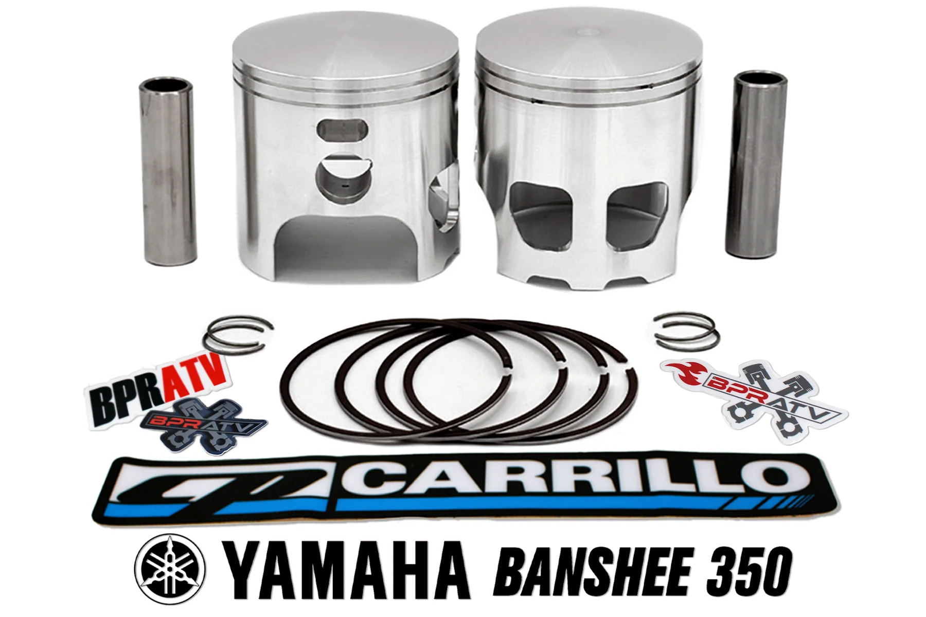 Yamaha Banshee Cub Athena 421 CP Carrillo Stroker Pistons 68mm Big Bore Kit 4mil - Image 16