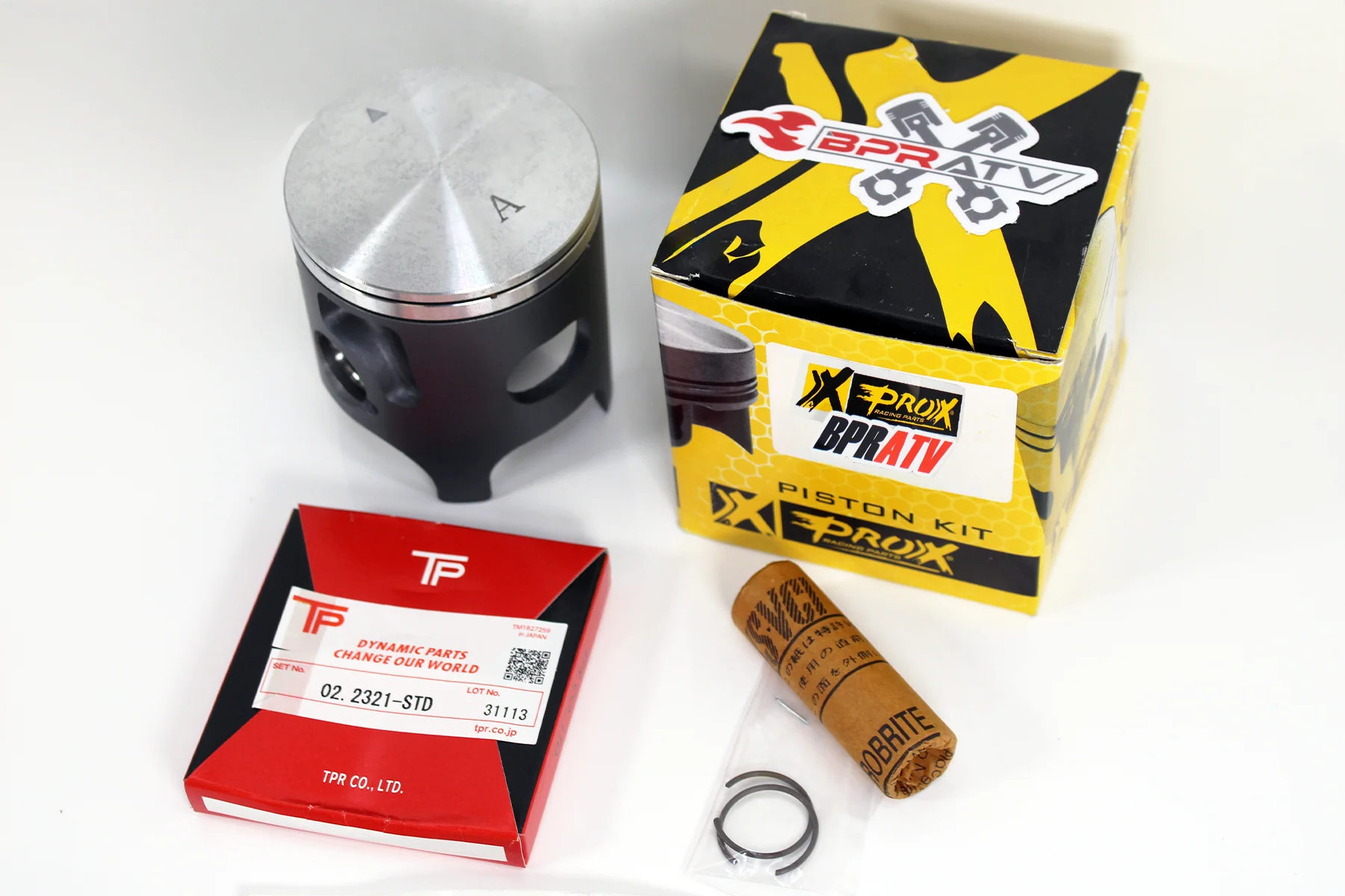 Yamaha Banshee Cylinder Top End Kit ProX Piston Pro-X Bearings & Cometic Gaskets - Image 4