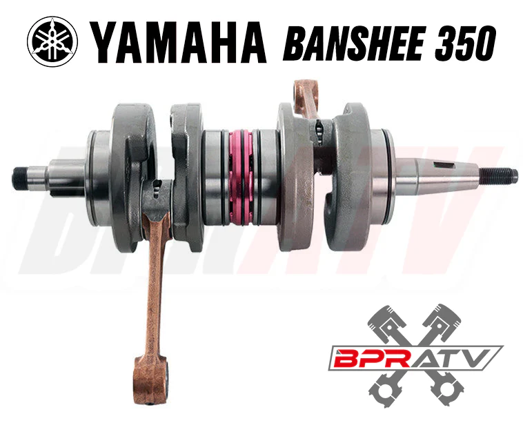 Yamaha Banshee Hot Rods Hotrods Engine Crankshaft Crank Bearings Vertex Seal Kit - Image 16