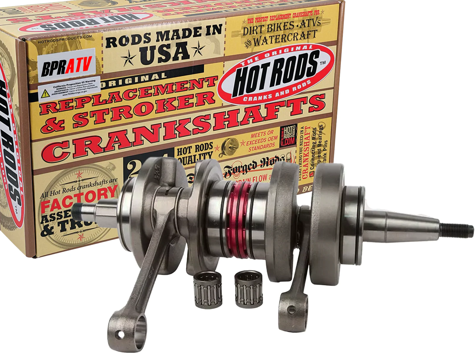 Yamaha Banshee Hot Rods Hotrods Stroker Engine Crankshaft 115 Long Rods Seal Kit - Image 20