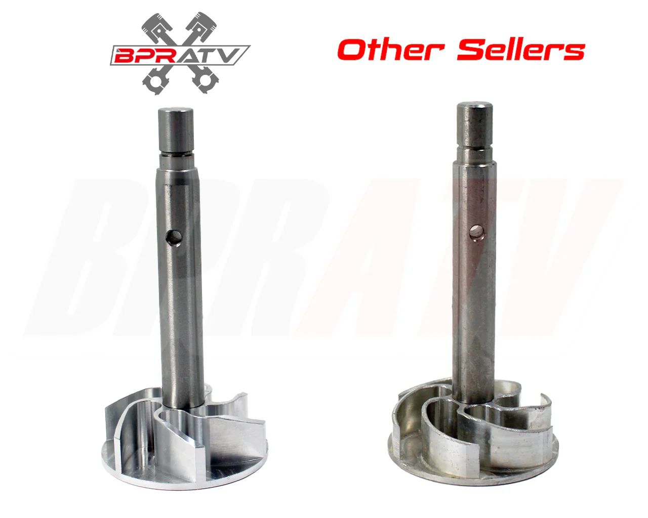 Yamaha Banshee Hot Rods Water Pump Rebuild Kit Aluminum Impeller OEM Gear JAPAN - Image 6