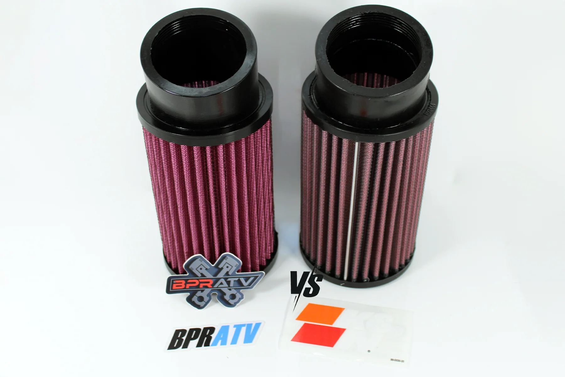 Yamaha Banshee K&N Style Air Filter Keihin Lectron Big Carb Filter Pod Single x1 - Image 18