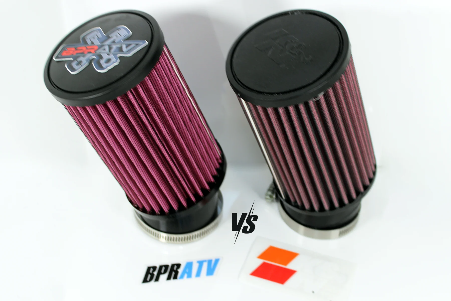 Yamaha Banshee K&N Style Air Filter Keihin Lectron Big Carb Filter Pod Single x1 - Image 22